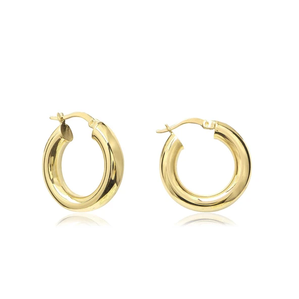 EMILIANO JEWELLERY SİLVER 925 AYAR ZİRKON TAŞLISIZ  KÜPE