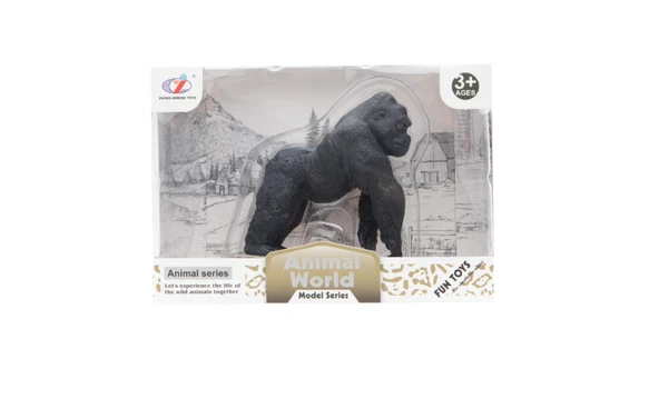Kutulu Model Figür Hayvan Goril ürün görseli