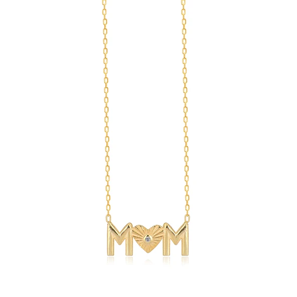 EMILIANO JEWELLERY 925 AYAR YAZILI KALPLI KOLYE