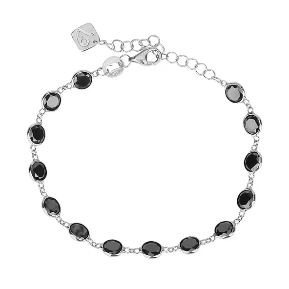 EMILIANO JEWELLERY 925 AYAR ZİRKON TAŞLI TIFFANY BİLEKLİK