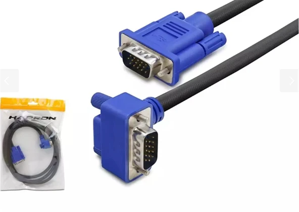 Hadron Hn4485 1,5mt Vga Kablo L Tipi ürün görseli