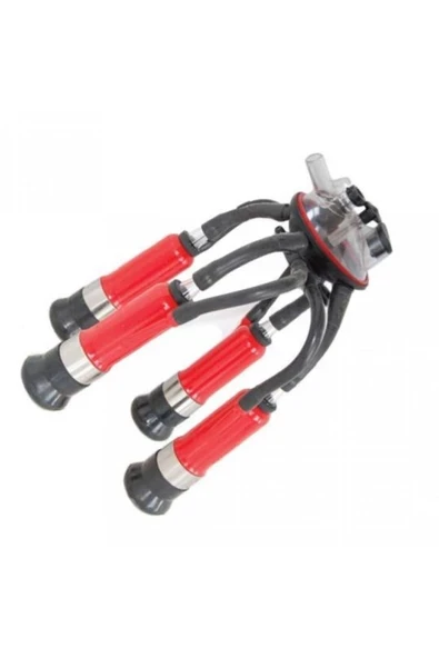 Inek Süt Sağma Komple Kauçuk Uzun Memelik Takımı 240 Cc