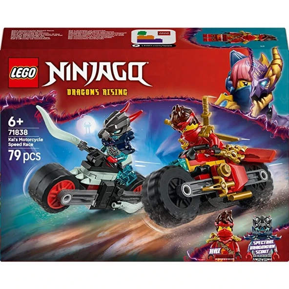 LEGO Ninjago Kai'nin Motosiklet Hız Yarışı 71838 - Resim 4