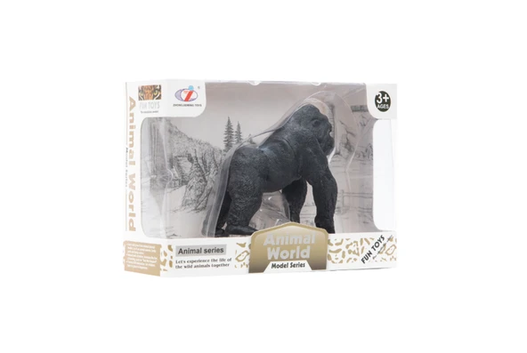 Kutulu Model Figür Hayvan Goril - Resim 2