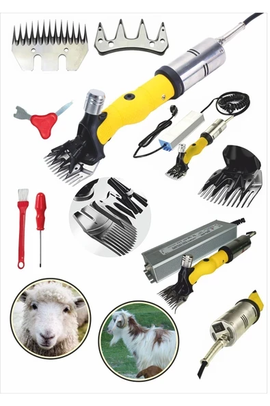 RUS TİPİ ADAPTÖRLÜ KOYUN KIRKMA MAKİNESİ MUR-CELL