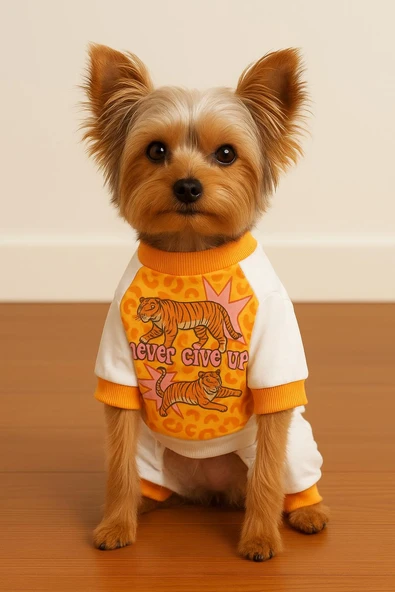 Never Give Up Köpek Tulum Pijama - 4