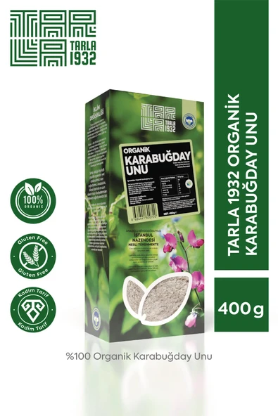 Tarla 1932 Organik Karabuğday Unu Doğal & Katkısız 400 gr