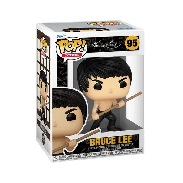 Funko POP Icons: Bruce Lee with Bo Staff - 2