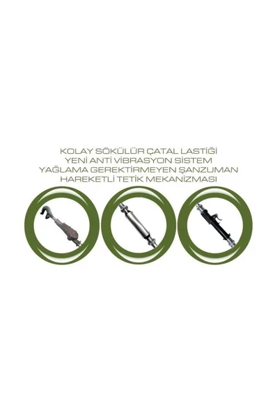 HYX52S Motorlu Zeytin Hasat Makinası (HFS Şanzımanlı) + Ot Tırpanı - 2