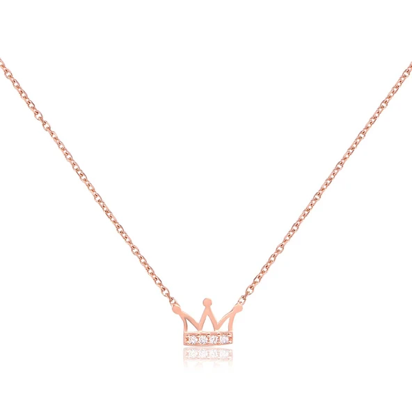 EMILIANO JEWELLERY SİLVER 925 AYAR ZİRKON TAŞLI KOLYE