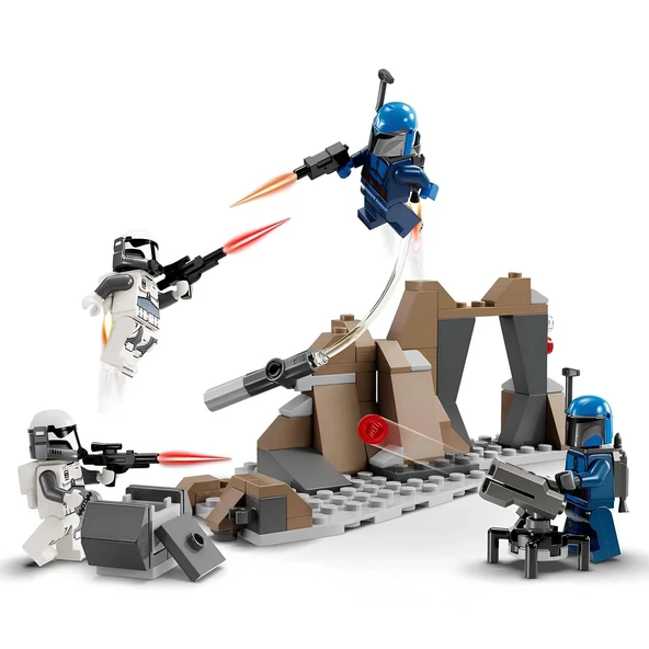 LEGO Star Wars: The Mandalorian Mandalore Pususu Savaş Paketi 75373 - Resim 2