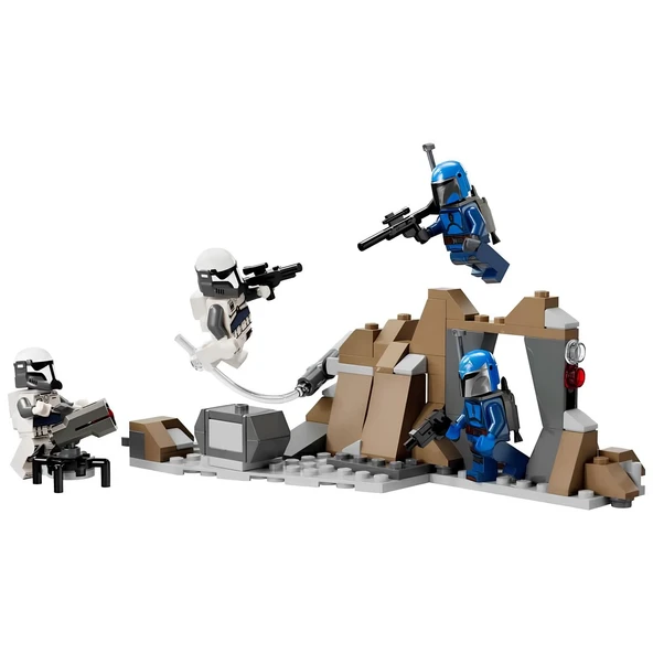 LEGO Star Wars: The Mandalorian Mandalore Pususu Savaş Paketi 75373 - Resim 3