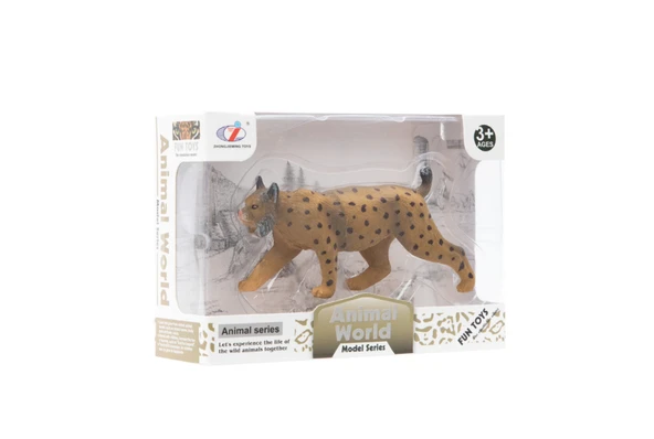 Kutulu Model Figür Hayvan Vaşak - Resim 2