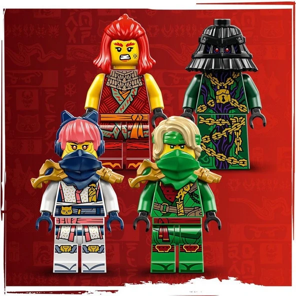 LEGO Ninjago Usta Ejderha Rontu 71842 - Resim 2