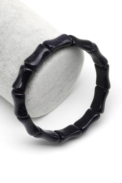 Mavi Yılıdız Taşı Bileklik 10 x 16 mm Özel Kesim ürün görseli