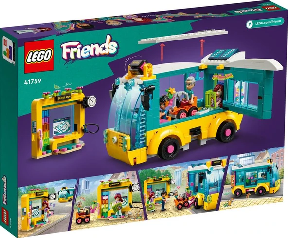 Lego Friends 41759 Friends Heartlake City Otobüsü - Resim 4