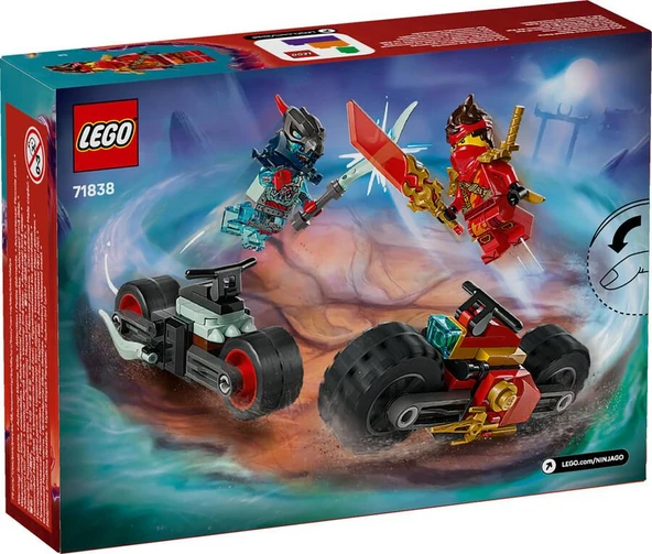 Lego Ninjago Kai'nin Motosiklet Hız Yarışı 71838 - Resim 3