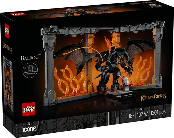 Lego icons Yüzüklerin Efendisi: Balrog™ Kitaplık Dekoru 10367 ürün görseli