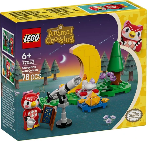 Lego Animal Crossing 77053 Celeste ile Yıldız Gözlemleme ürün görseli 1