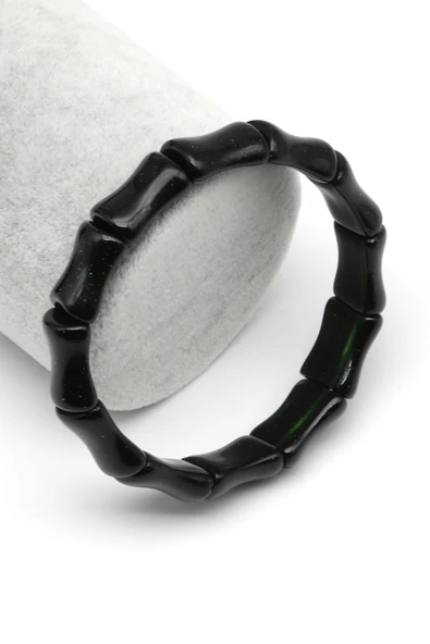 Yeşil Yılıdız Taşı Bileklik 10 x 16 mm Özel Kesim ürün görseli