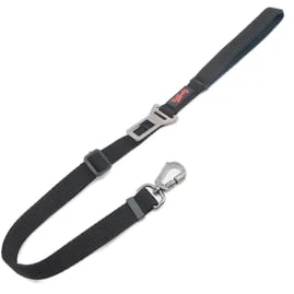 Tailpetz Travel Leash Araç Emniyet Tokası Kedi Köpek Gezdirme Sevk Kayışı Siyah ürün görseli 1