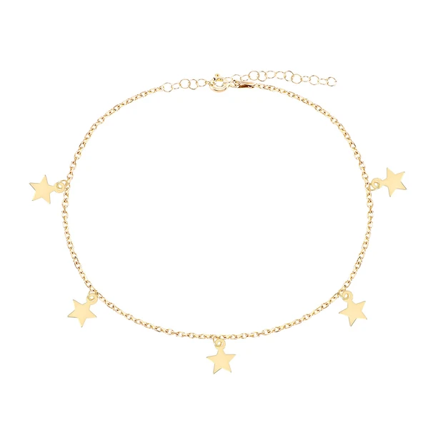 EMILIANO JEWELLERY 925 AYAR GÜMÜŞ YILDIZ HALHAL