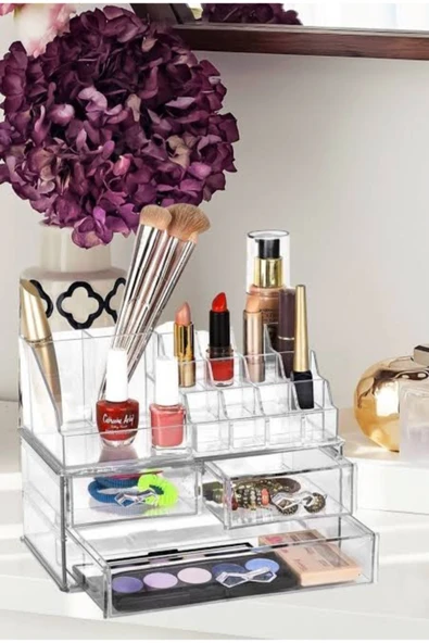 Çekmeceli Ruj Düzenleyici Organizer Set ürün görseli