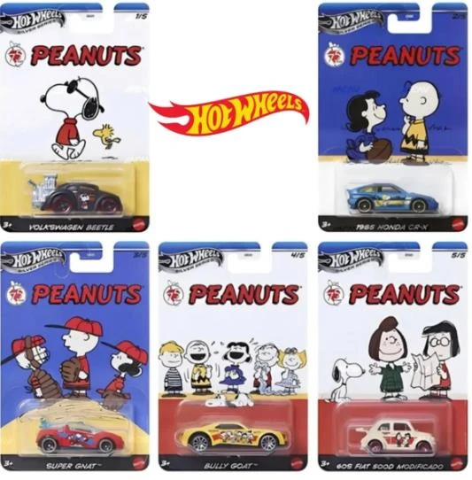 Hot Wheels Silver Series Peanuts 5'li Set ürün görseli