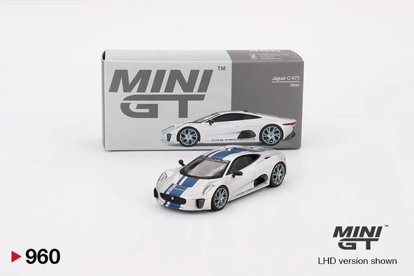 Mini GT Jaguar C-X75 Silver 960 ürün görseli
