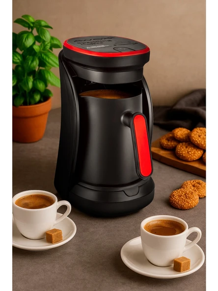 Awox Sparkling Nar Çiçeği Renkli Elektrikli Kahve Makinesi ürün görseli