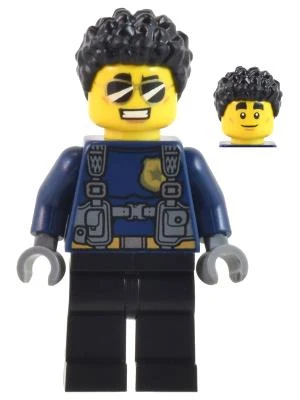 Lego Minifigür City Police Officer - Duke DeTain cty1042 ürün görseli 1