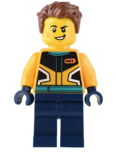 Lego Minifigür - Custom Car Garage Driver Male cty1536 ürün görseli 1