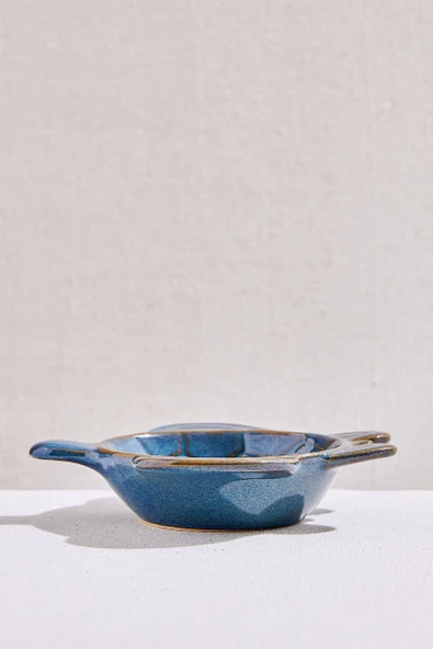 Kaplumbağa Seramik Kase Mavi 1 Adet