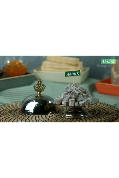 Hindistan Cevizli Çifte Kavrulmuş Sade Fındıklı Lokum 3kg Mevlid Lokumu Kahve Yanı Lokumu Bayramlık ürün görseli