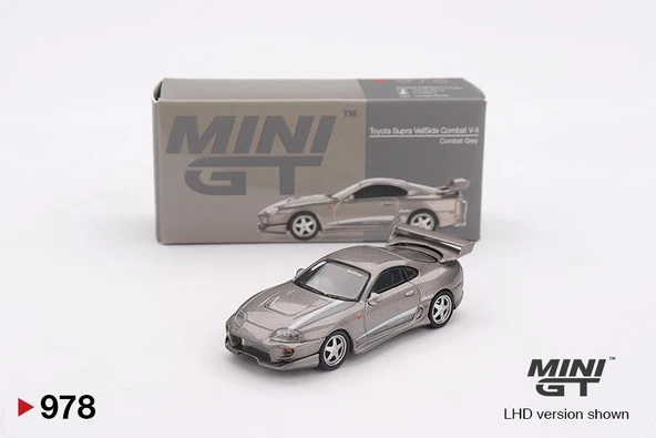 Mini GT Toyota Supra VeilSide Combat V-II Combat Grey 978 ürün görseli
