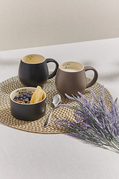 Monsieur Seramik Servis Kasesi S Siyah 1 Adet