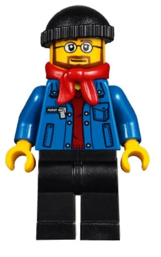 Lego Minifigür Winter Holiday Train Station Bus Driver hol090 ürün görseli