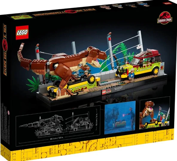 Lego Jurassic World T-Rex Kaçışı 76956 - Resim 5