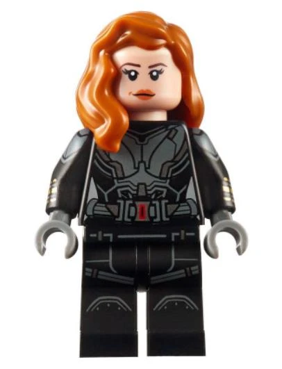 Lego Minifigür Black Widow Black Jumpsuit sh0637 ürün görseli