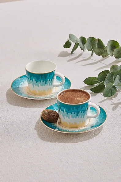 Okyanus Porselen Espresso Fincanı Seti 2 1 Adet ürün görseli