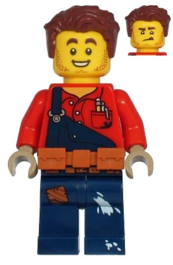 Lego Minifigür Harl Hubbs Utility Belt cty1074 ürün görseli