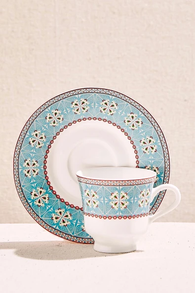 Hereke Porselen Espresso Fincanı Mavi 1 Adet ürün görseli