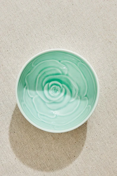 Rose Seramik Salata Kase Yeşil 1 Adet