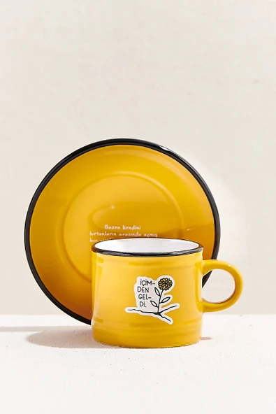 Hisli Şeyler Çiçek Espresso Fincanı 1 Adet ürün görseli