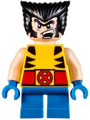 Lego Minifigür Wolverine Hair Short Legs sh0364 ürün görseli 1