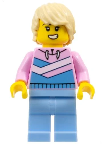 Lego Minifigür Tuk Tuk Driver - Female cty1642 ürün görseli