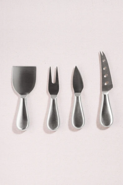 S/S Peynir Bıçak Seti 4'lü 1 Adet