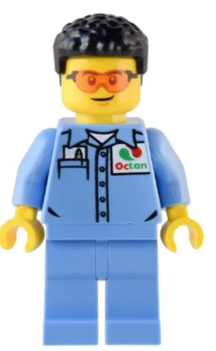 Lego Minifigür Custom Car Garage Mechanic cty1538 ürün görseli