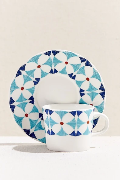 Alaçatı Porselen Espresso Fincanı 1 Adet ürün görseli