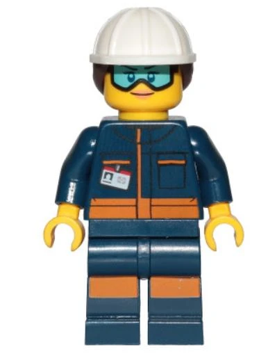 Lego Minifigür Ground Crew Technician Female cty1060 ürün görseli